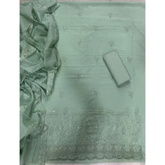 Premium Chikankari Pure Cotton Suit Set