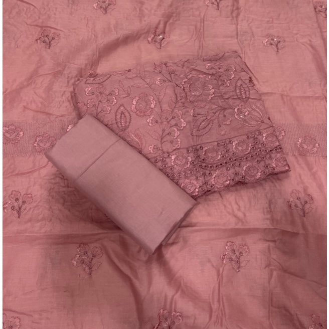 Premium Chikankari Pure Cotton Suit Set