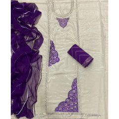 Classy Organza suit set