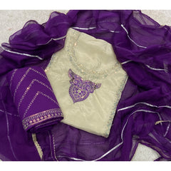 Classy Organza suit set