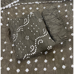 Pure Bandhej Cambric Cotton Suit Set