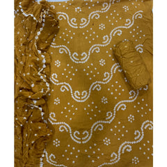 Pure Bandhej Cambric Cotton Suit Set