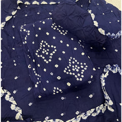 Pure Bandhej Cambric Cotton Suit Set