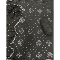 Pure Bandhej Cambric Cotton Suit Set