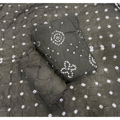 Pure Bandhej Cambric Cotton Suit Set