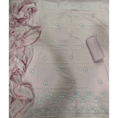 Premium Chikankari Pure Cotton Suit Set