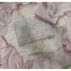 Premium Chikankari Pure Cotton Suit Set