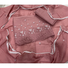 Premium Chikankari Pure Cotton Suit Set