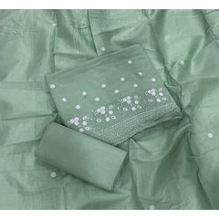 Premium Chikankari Pure Cotton Suit Set