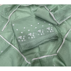 Premium Chikankari Pure Cotton Suit Set