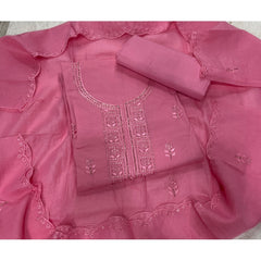 Premium Chikankari Pure Cotton Suit Set