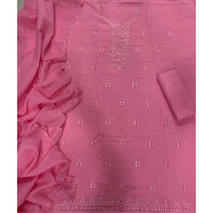 Premium Chikankari Pure Cotton Suit Set