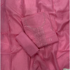 Premium Chikankari Pure Cotton Suit Set