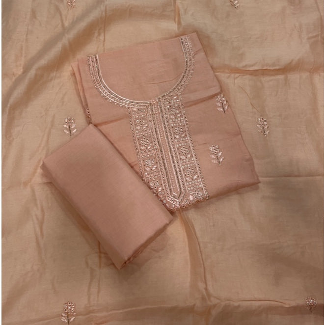 Premium Chikankari Pure Cotton Suit Set