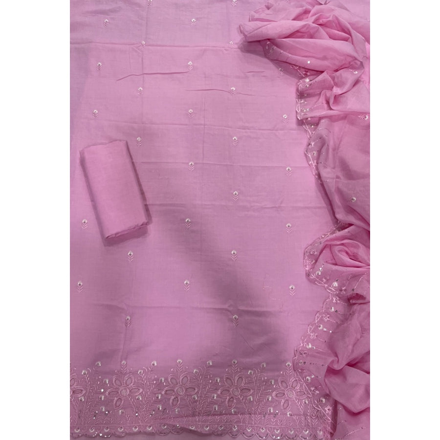 Premium Chikankari Pure Cotton Suit Set