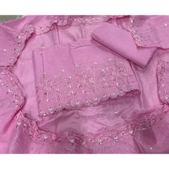 Premium Chikankari Pure Cotton Suit Set