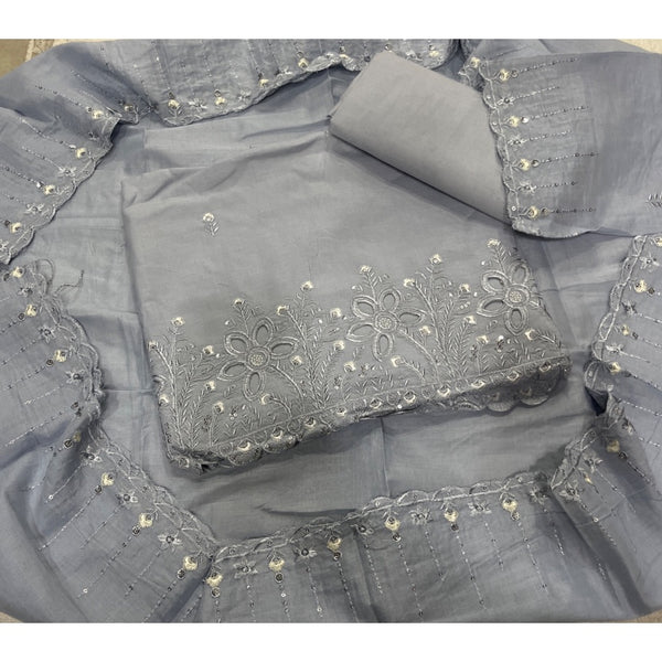 Premium Chikankari Pure Cotton Suit Set