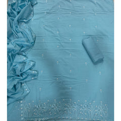 Premium Chikankari Pure Cotton Suit Set