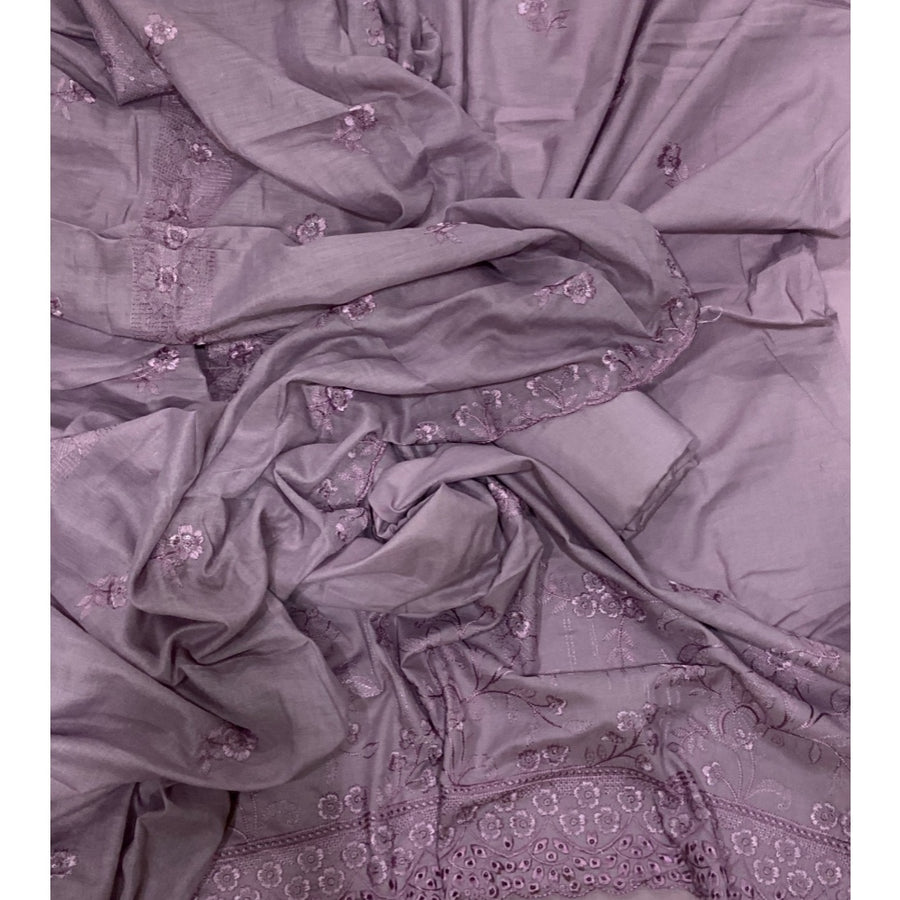 Premium Chikankari Pure Cotton Suit Set
