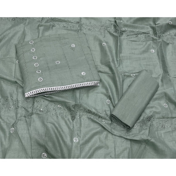 Premium Chikankari Pure Cotton Suit Set