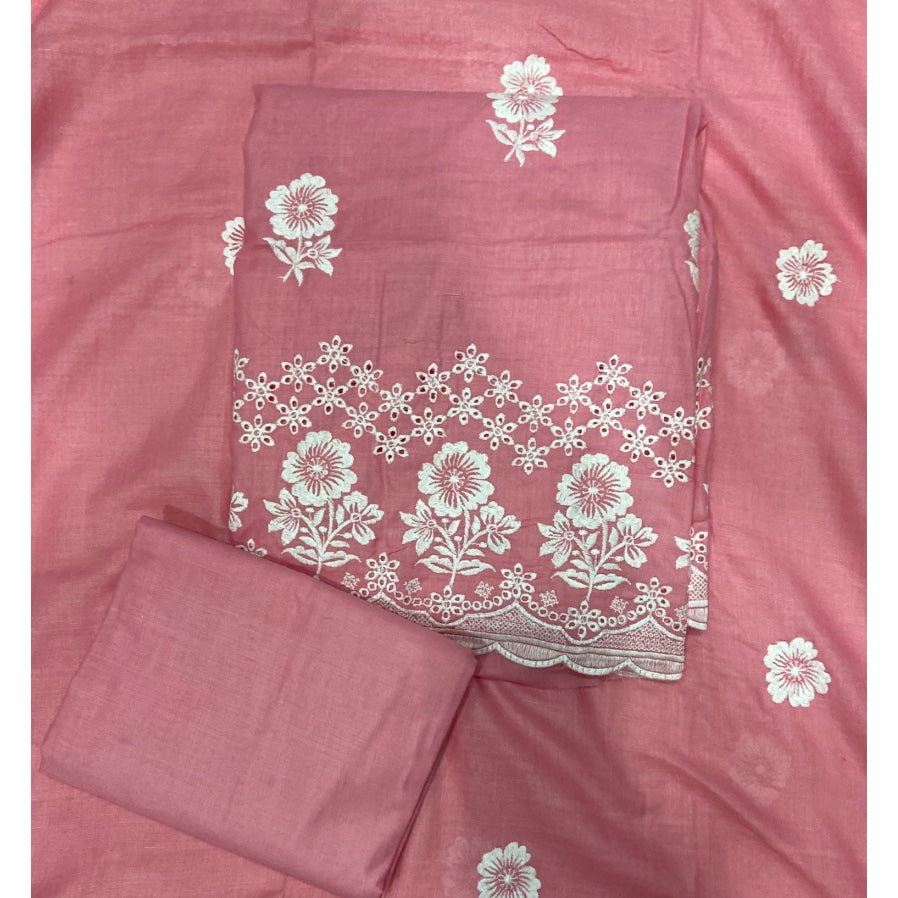 Premium Chikankari Pure Cotton Suit Set