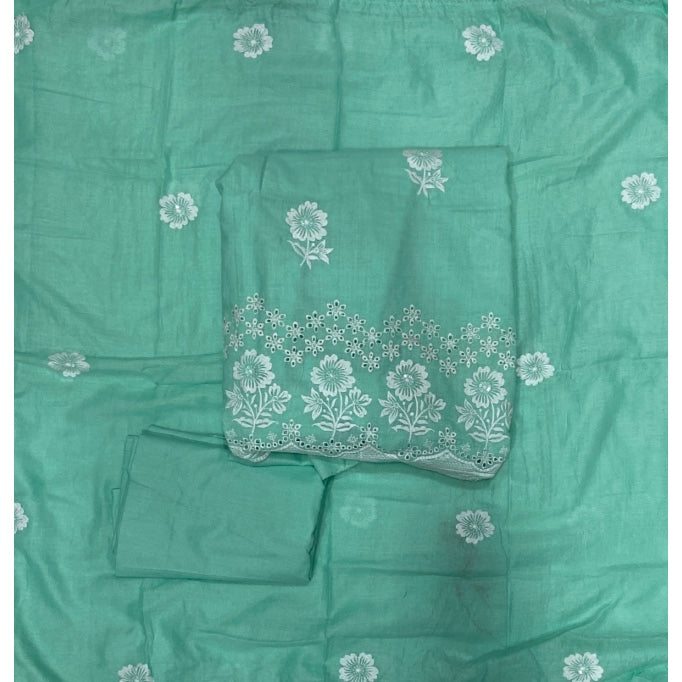 Premium Chikankari Pure Cotton Suit Set
