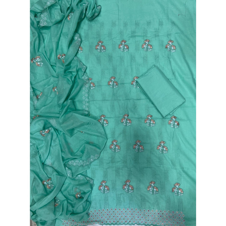 Premium Chikankari Pure Cotton Suit Set