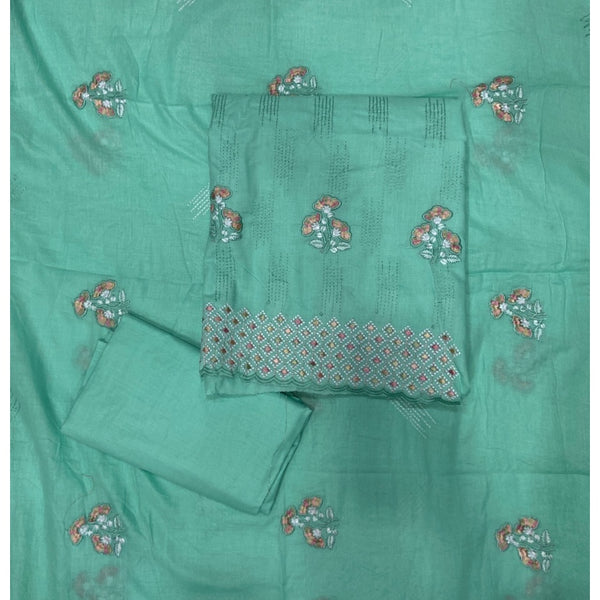 Premium Chikankari Pure Cotton Suit Set