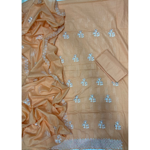 Premium Chikankari Pure Cotton Suit Set