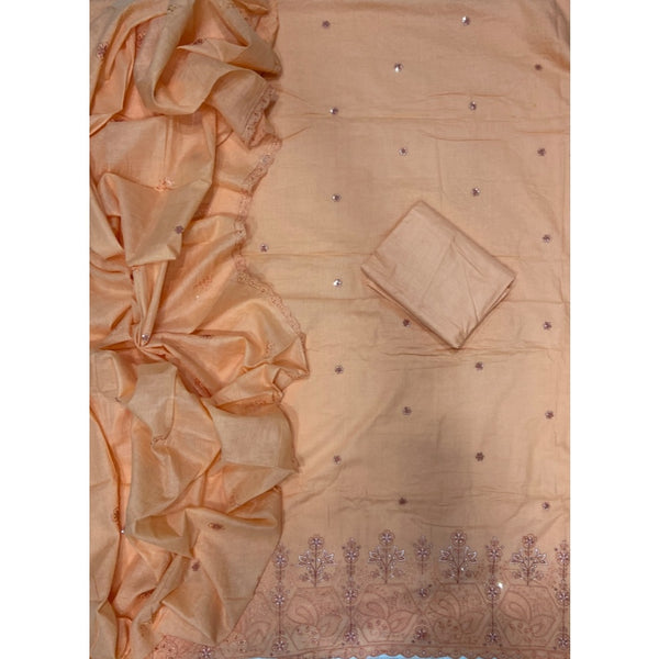 Premium Chikankari Pure Cotton Suit Set