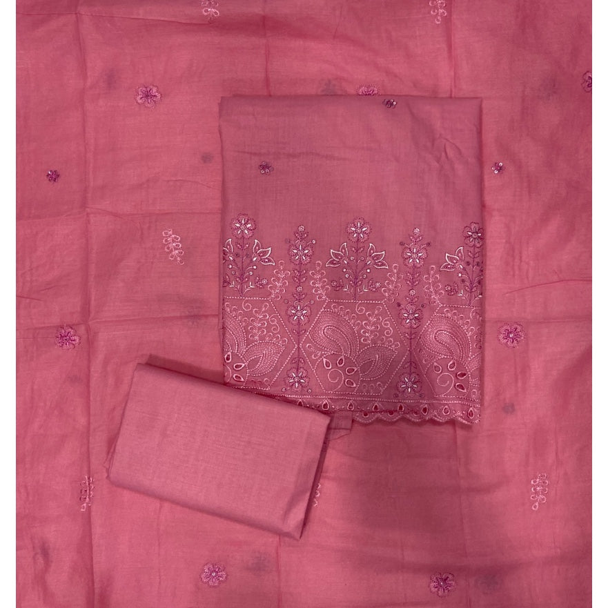 Premium Chikankari Pure Cotton Suit Set
