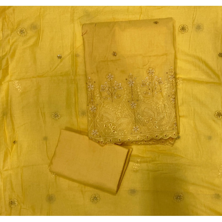 Premium Chikankari Pure Cotton Suit Set