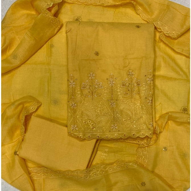 Premium Chikankari Pure Cotton Suit Set