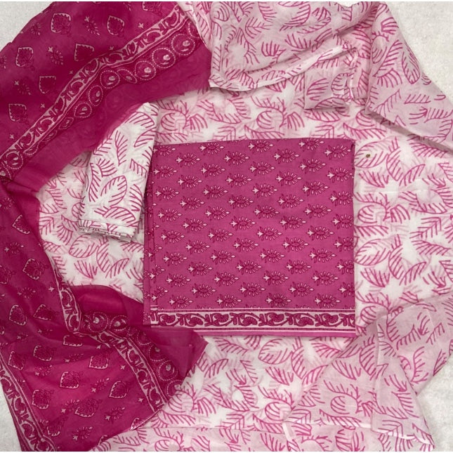 Celestial Pure Cotton Print Suit Set (Luxury Feel)