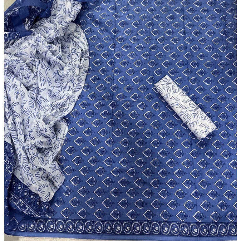 Celestial Pure Cotton Print Suit Set (Luxury Feel)