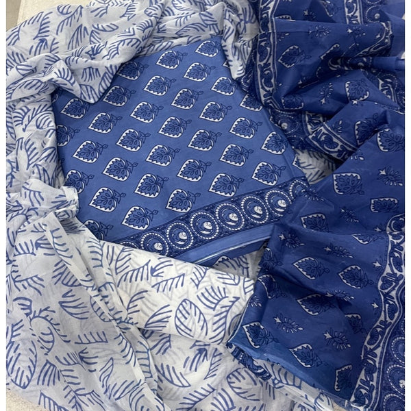 Celestial Pure Cotton Print Suit Set (Luxury Feel)