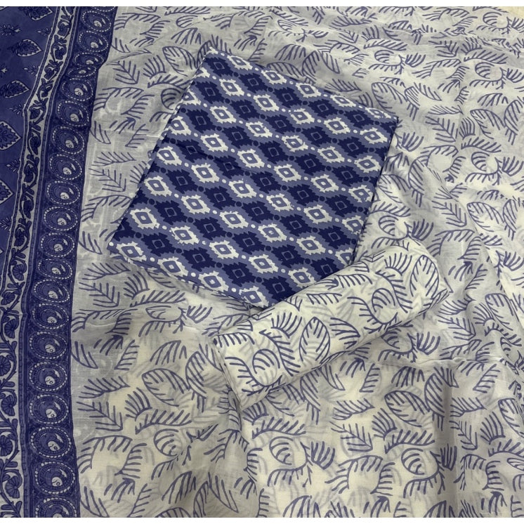 Celestial Pure Cotton Print Suit Set (Luxury Feel)