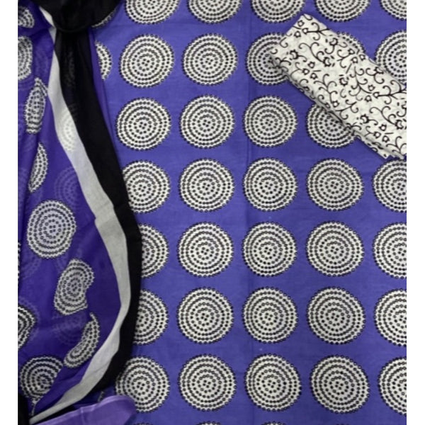 Celestial Pure Cotton Print Suit Set (Luxury Feel)