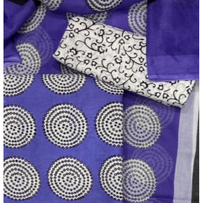 Celestial Pure Cotton Print Suit Set (Luxury Feel)