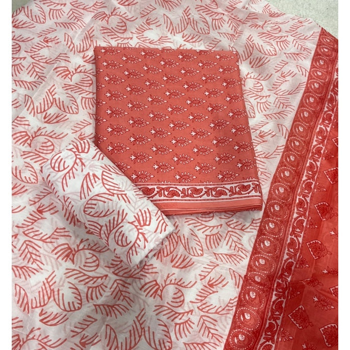Celestial Pure Cotton Print Suit Set (Luxury Feel)