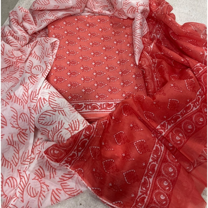 Celestial Pure Cotton Print Suit Set (Luxury Feel)