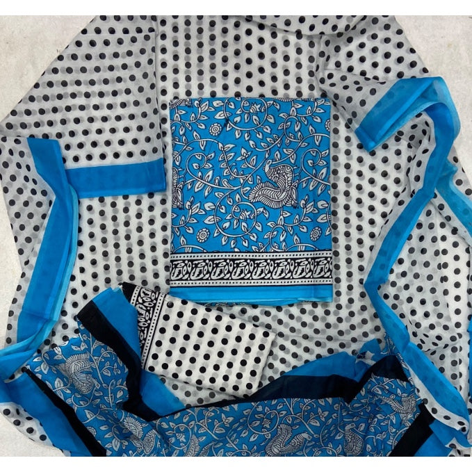 Celestial Pure Cotton Print Suit Set (Luxury Feel)
