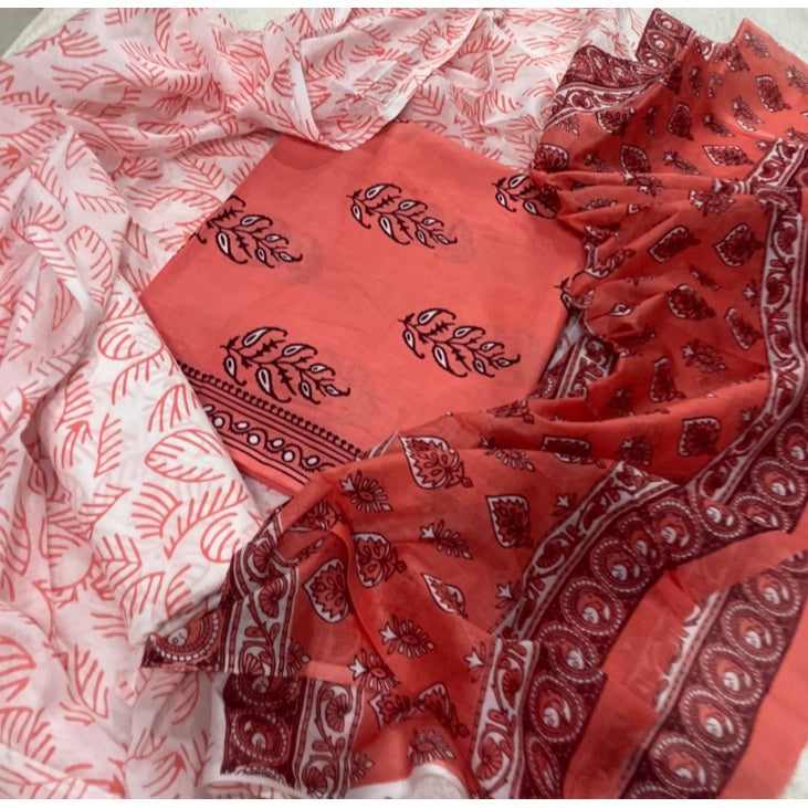 Celestial Pure Cotton Print Suit Set (Luxury Feel)