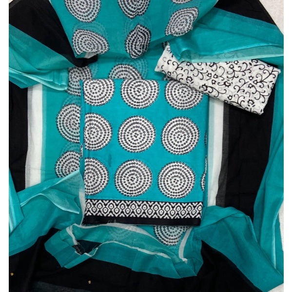 Celestial Pure Cotton Print Suit Set (Luxury Feel)
