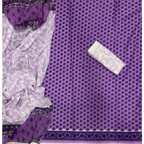 Celestial Pure Cotton Print Suit Set (Luxury Feel)