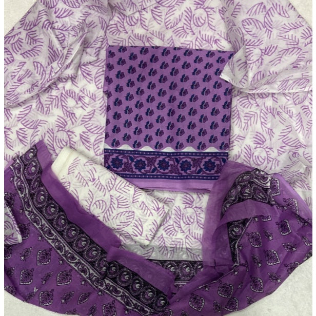 Celestial Pure Cotton Print Suit Set (Luxury Feel)