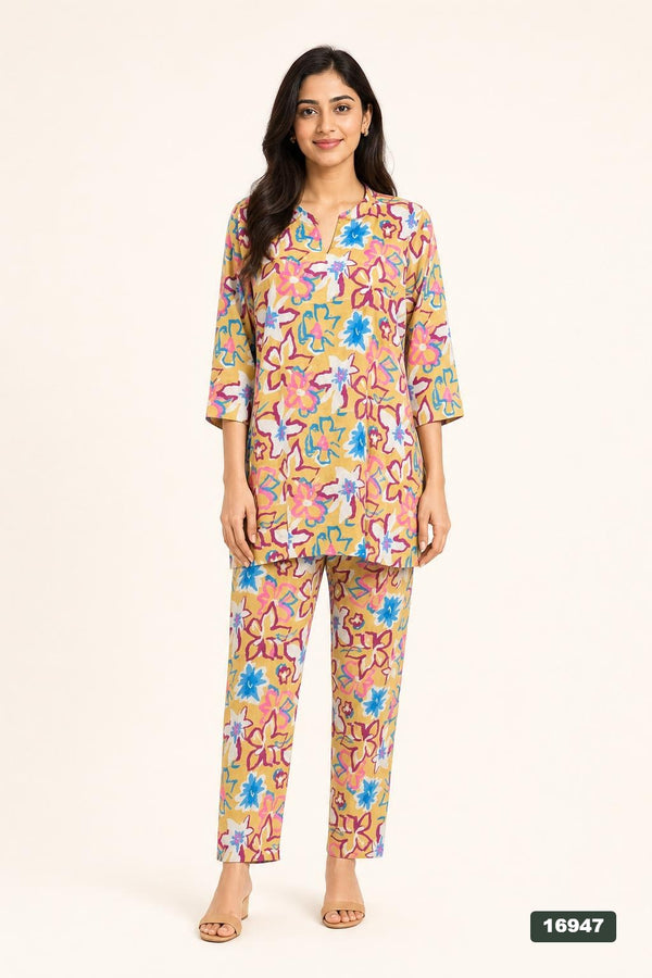 Cotton Co-ord Set