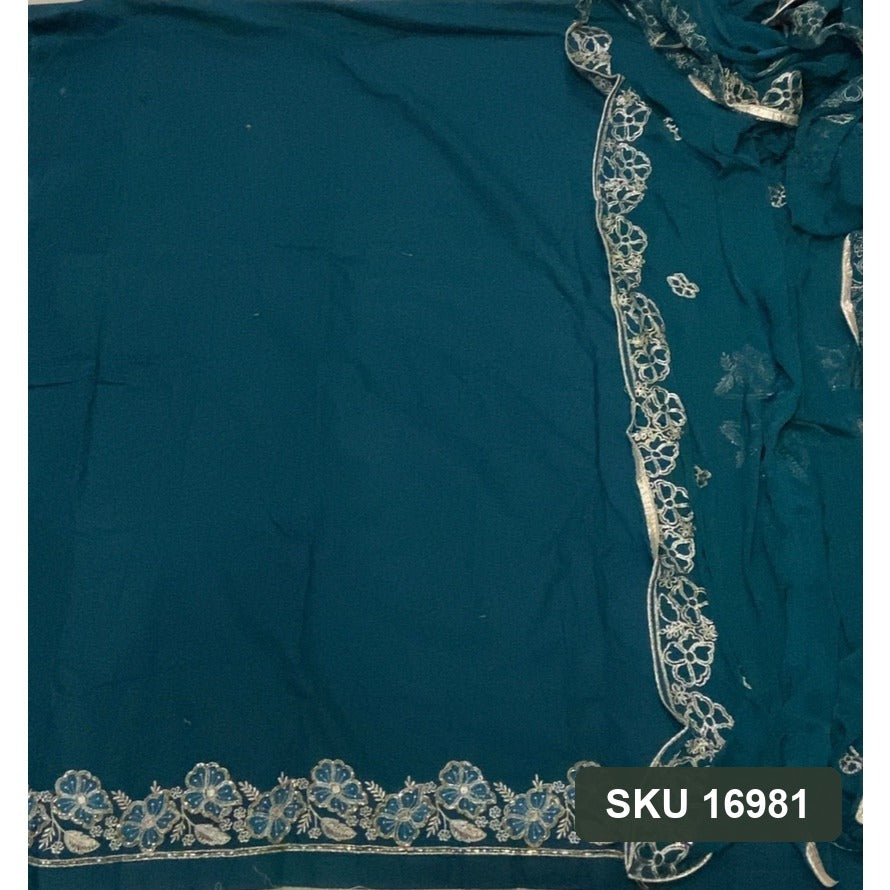 Cotton Silk Embroidery Suit Set