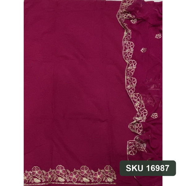 Cotton Silk Embroidery Suit Set