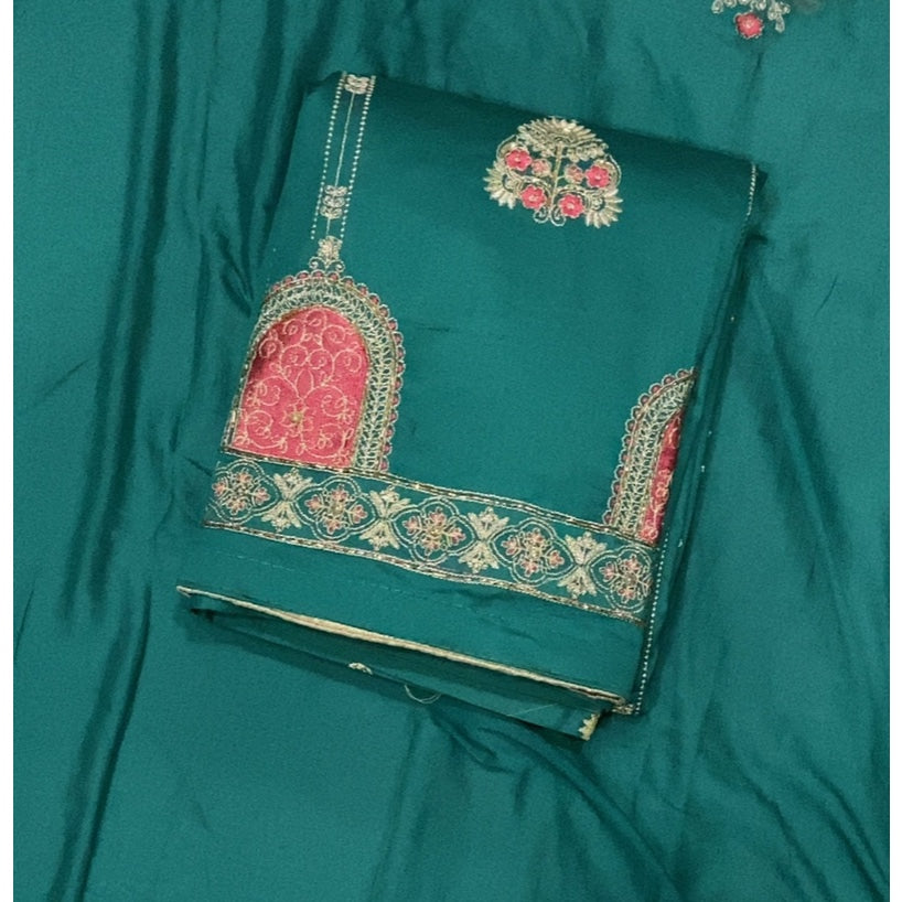 Jaam Silk Embroidery Suit Set